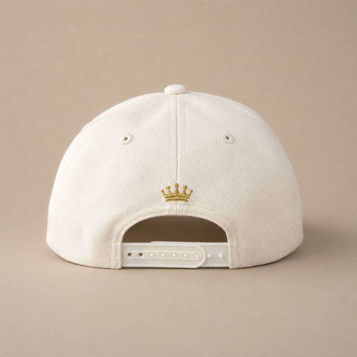 KRWN District Baseball Cap — Rule the District '26, back view with adjustable snap closure