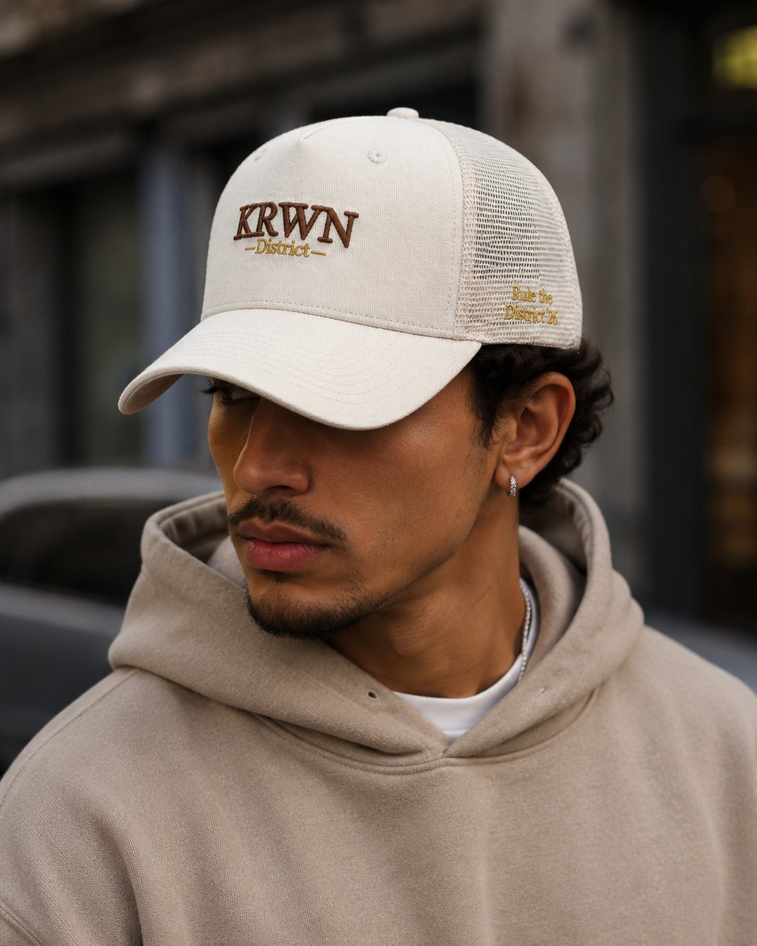 KRWN District cap look